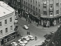 Bakačeva ulica, lijevo stara Vlaška, oko 1975. godine